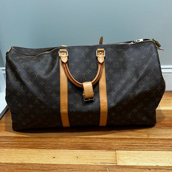 AUTHENTIC LV KEEPALL 55 - Picture 5 of 12